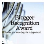 Blogger Recognition Award