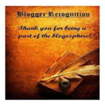 Blogger Recognition Award