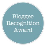 Blogger Recognition Award