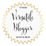 The Versatile Blogger Award